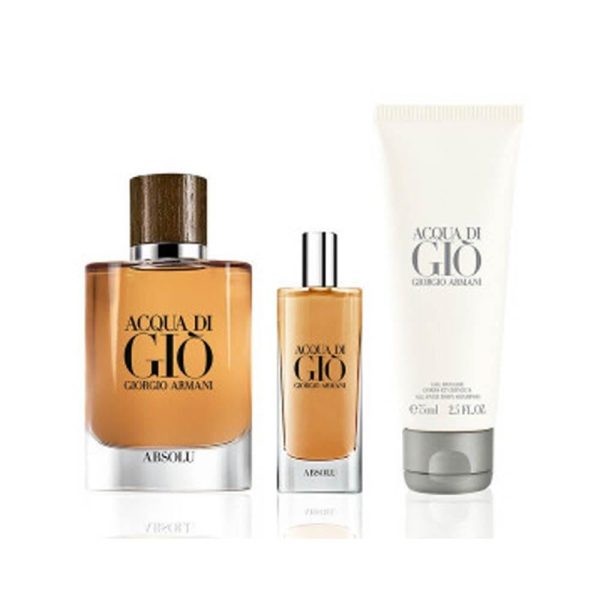 عطر جورجيو ارماني مجموعة اكوا دي جيو ابسولو للرجال - او دو برفيوم 75