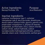 ⁦بانوكسيل غسول رغوي لحب الشباب بنزويل بيروكسيد 10٪ - 156 جم⁩ - الصورة ⁦8⁩