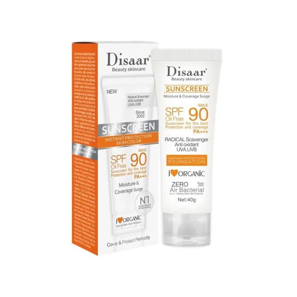 ديسار كريم واقي من الشمس للبشرة بعامل وقاية من الشمس 90 ، 40 جم