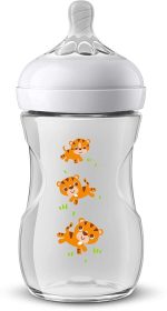 ⁦فيليبس افنت رضاعة بلاستيكية  ناتشورال - نمر ( scf070/20 )  260 مل⁩ - الصورة ⁦3⁩