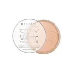⁦ريميل لندن بودرة مضغوطة ستاي مات 005 سيلكي بيج - 14 جم⁩ - الصورة ⁦2⁩