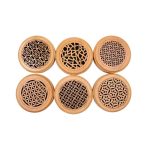 ⁦بخور بوسيدين 1-A9 عيدان بخور عود كمبودي مع مبخرة خشبية - 10 لفة⁩ - الصورة ⁦3⁩