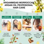⁦ارغان ميداس قناع بزيت الأرغان المغربي للإصلاح الفوري - 300 مل⁩ - الصورة ⁦4⁩