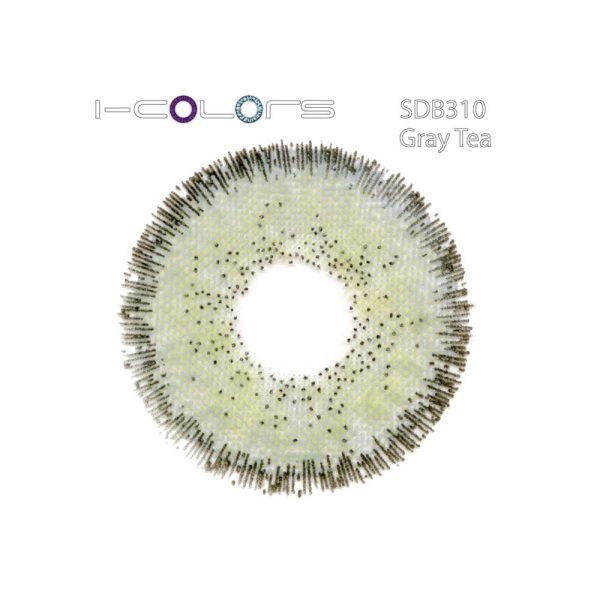 عدسات ملونة شاي رمادي