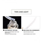 ⁦او تو او برايمر لترطيب الوجه مع رقائق الذهب شفاف - 20 مل⁩ - الصورة ⁦4⁩