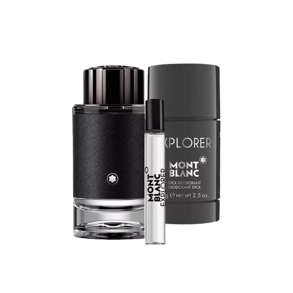 طقم مونت بلانك اكسبلور او دى بارفيوم