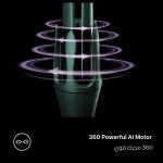 ⁦يونايتد بروفيشنال ملفف شعر موديل UN-K8033 لون أخضر⁩ - الصورة ⁦4⁩