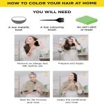 ⁦غارنييه اوليا صبغة شعر خالية من الامونيا - أشقر رمادي 8.1⁩ - الصورة ⁦4⁩