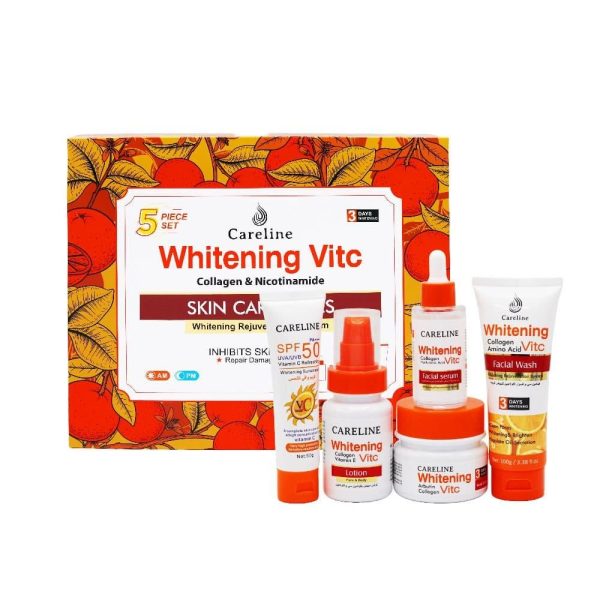 كيرلاين مجموعة تبييض فيتامين سي