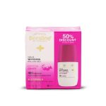 ⁦بيزلين رول اون مزيل رائحة العرق الطبيعي لتفتيح البشرة نعومة القطن - 2*50 مل⁩ - الصورة ⁦2⁩