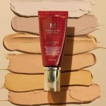 ⁦ميشا إم بيرفكت كفر بي بي كريم مع واقي شمس SPF 42 بيج عسلي 27 - 50 مل⁩ - الصورة ⁦2⁩