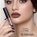 ⁦نوره بو عوض احمر شفاه سائل مقاوم للماء - صن داون 5.1 مل⁩ - الصورة ⁦3⁩