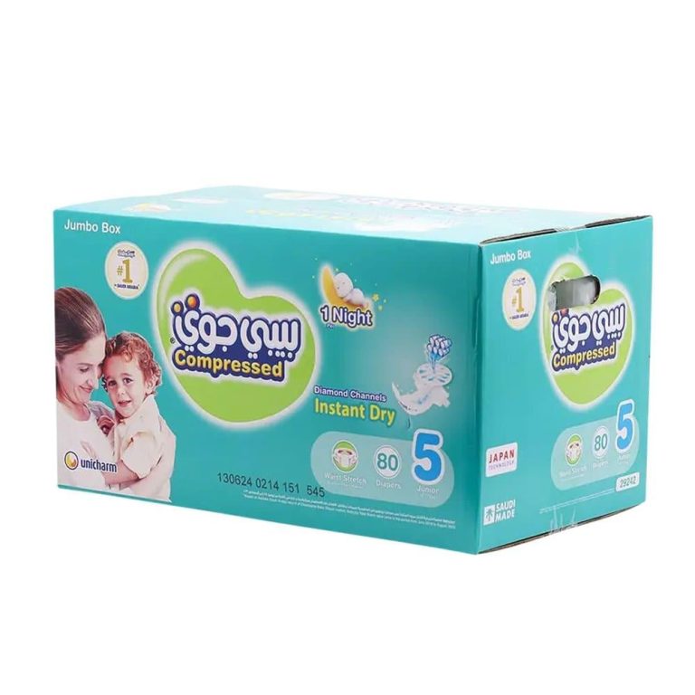 بيبي جوي حفاضات مضغوطة مقاس 5 حفاضة 80