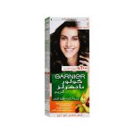 ⁦غارنييه كولور ناتشورالز صبغة شعر - أسود عميق لامع 2.0⁩ - الصورة ⁦2⁩