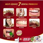 ⁦دابر ريد معجون أسنان الأيورفيدي مع فرشاة أسنان مجانية - 200 جم⁩ - الصورة ⁦3⁩