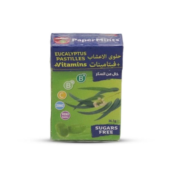 بيبرمينتس حلوى منعشه للفم بالأعشاب والفيتامينات 36.5 جم
