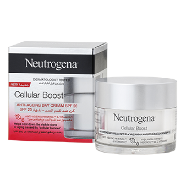 نيتروجينا كريم النهار مقاوم التجاعيد بفيتامين سي 50 مل SPF20