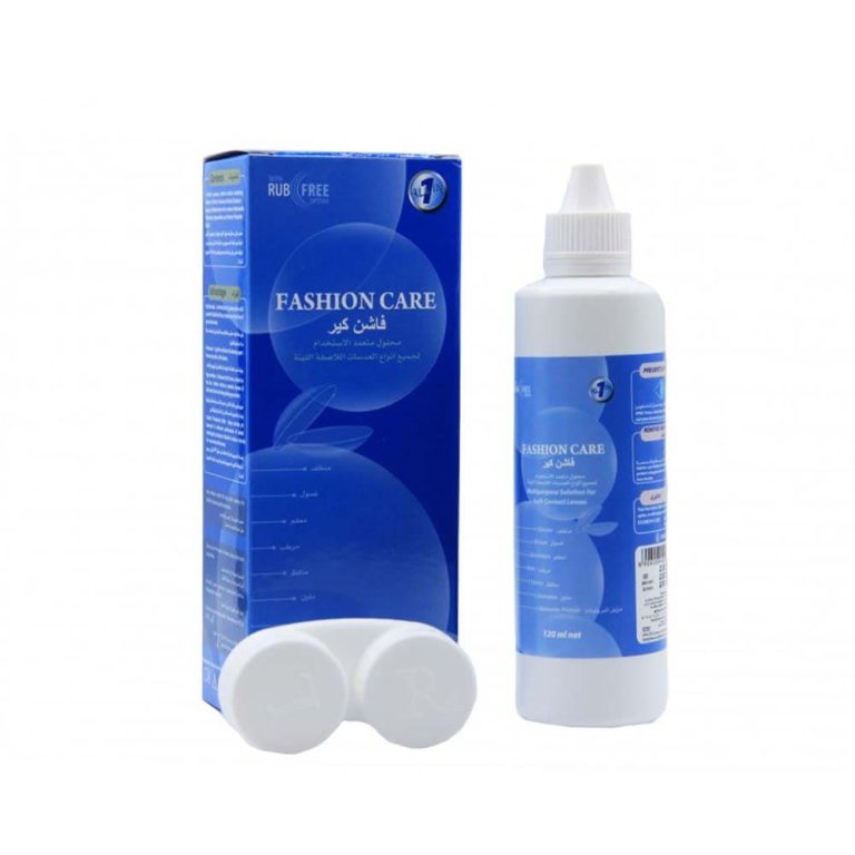 محلول متعدد الاستخدامات للعدسات اللاصقة