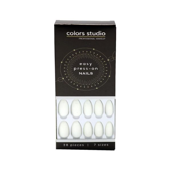 كولورز ستوديو اظافر صناعية لاصقة 28 قطعة 7 مقاسات NO. CS-NT02