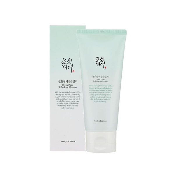 منظف البرقوق الأخضر المنعش