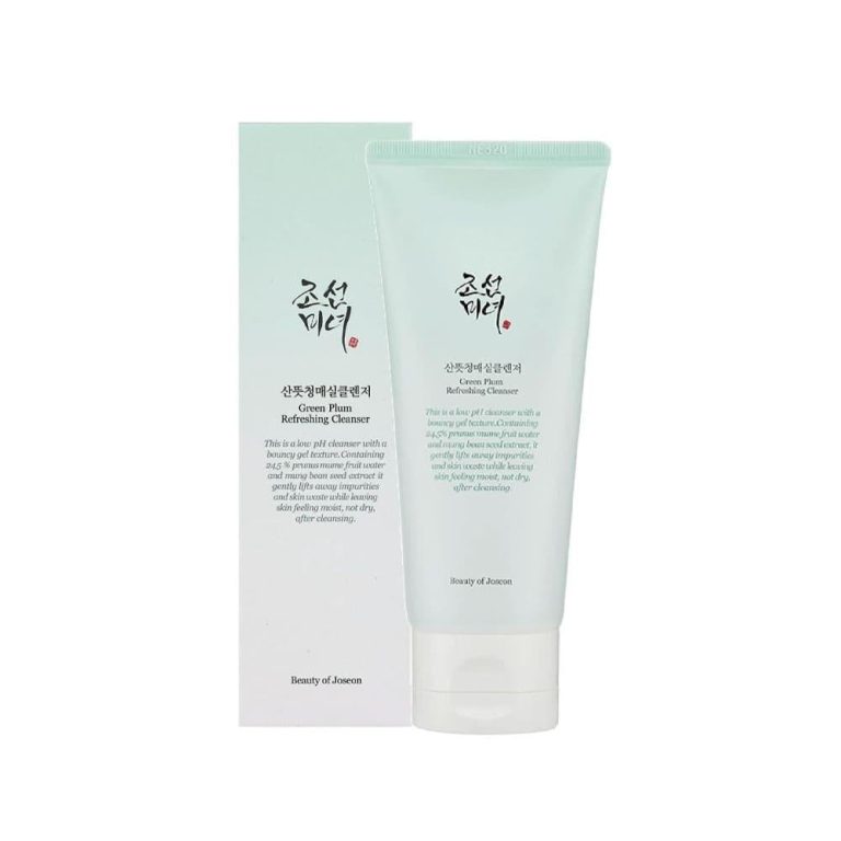 منظف البرقوق الأخضر المنعش