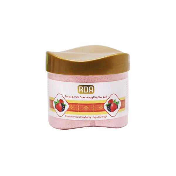 سنفرة الوجه بالفراولة والتوت