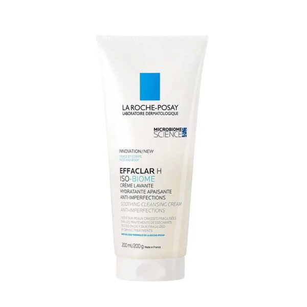 لاروش بوزيه أيفاكلار H ايزو-بيوم غسول كريمي للبشرة الحساسة 200مل