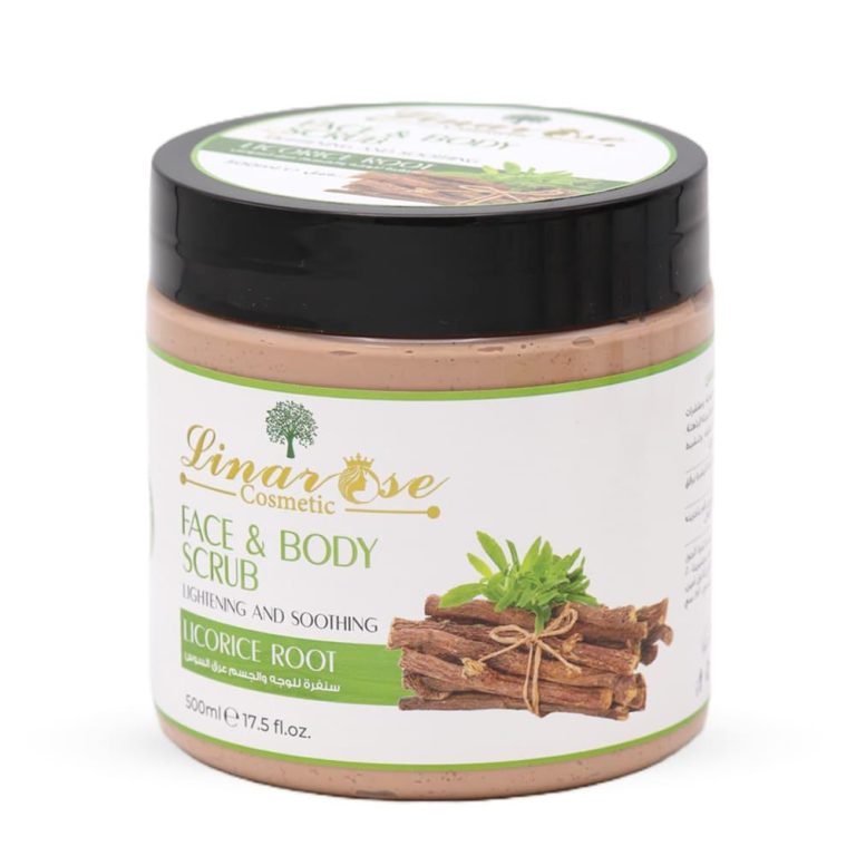 صنفرة وجه وجسم عرق سوس