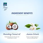 ⁦باراشوت فلورا زيت جوز هند برائحة الياسمين لا يلصق للشعر - 300 مل⁩ - الصورة ⁦6⁩