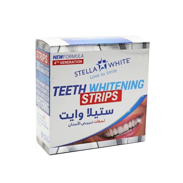 ستيلا وايت شرائط تبييض الأسنان 28 شريحة