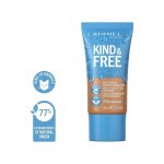 ⁦ريميل لندن كريم أساس كايند آند فري سكين تينت 210 جولدن بيج - 30 مل⁩ - الصورة ⁦4⁩