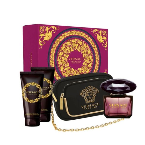 طقم فرزاتشي كريستال نوير او دى تواليت