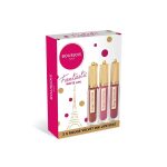 ⁦برجوا مجموعة أحمر شفاه روج فلفت - 3 قطع⁩ - الصورة ⁦2⁩