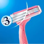 ⁦كولير سيمبلي 3 شفرات حلاقة للنساء - استخدام مرة واحدة 12 حبه⁩ - الصورة ⁦2⁩