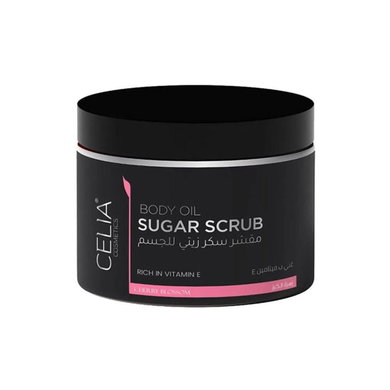 مقشر سكر زيتي زهرة كرز