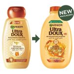 ⁦غارنييه الترا دوكس شامبو لتجديد بنية الشعر بفوائد العسل القيمة - 400 مل⁩ - الصورة ⁦2⁩