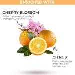 ⁦سانت ايفز سائل استحمام  بخلاصة   بالحمضيات وزهر الكرز - 650 مل⁩ - الصورة ⁦2⁩