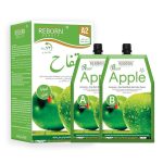 ⁦ريبورن بيوتي كريم صبغة شعر أسود غامق كريم 500 مل + مطور 500 مل⁩ - الصورة ⁦4⁩