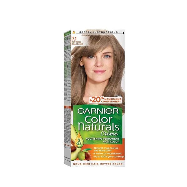 غارنييه كولور ناتشورالز صبغة شعر - اشقر رمادي 7.1