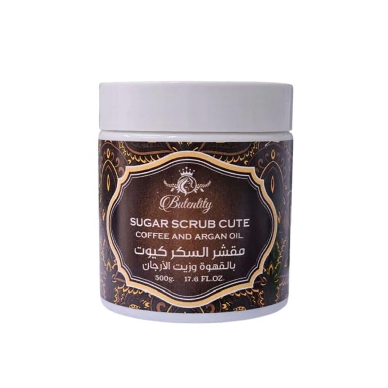 مقشر سكر بالقهوة والأرغان