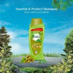 ⁦فاتيكا شامبو يغذي ويحمي بالزيتون والحناء للشعر العادي - 700 مل⁩ - الصورة ⁦6⁩