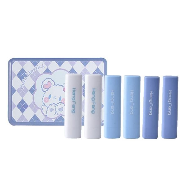 هنج فانج مجموعة احمر شفاه سوفت بير ميست رقم 9116 - 6 لون