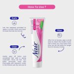 ⁦نير كريم لإزالة الشعر بعطر الورد للبشرة الحساسة - 110 جم⁩ - الصورة ⁦7⁩