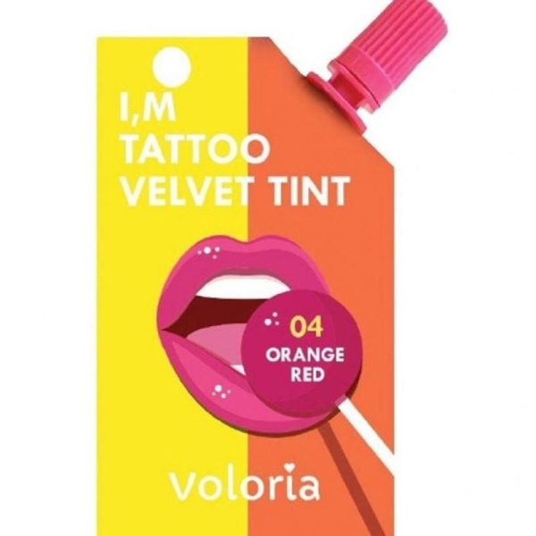 فولوريا ايم تاتو فيلفيت تنت 04 اورانج ريد