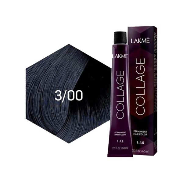لاكمي كولاج كلير صبغة شعر - بني غامق 3/00