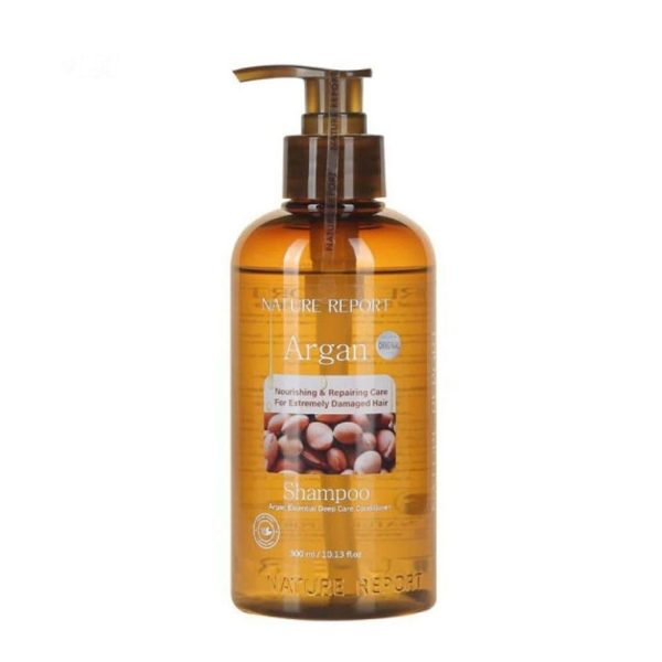 ناتشر ريبورت شامبو الأرغان للعناية العميقة
