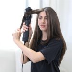 ⁦لابيل ميني برش لتجفيف وتصفيف الشعر لون أسود - LB011⁩ - الصورة ⁦2⁩