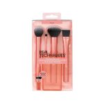 ⁦ريل تكنيك مجموعة فرش مكياج الوجه فلوليس بيس - 4 قطع⁩ - الصورة ⁦2⁩