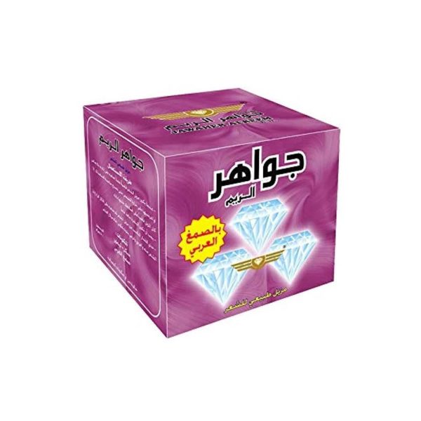 جواهر الريم حلاوة مزيلة للشعر  بالصمغ العربي - 500 جم