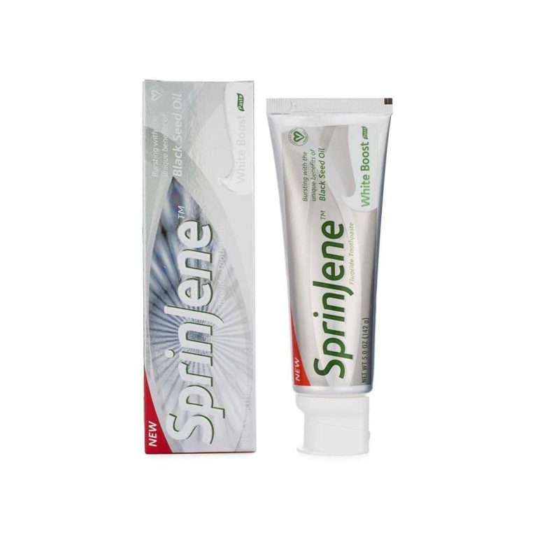 معجون تبييض الأسنان بحبة البركة